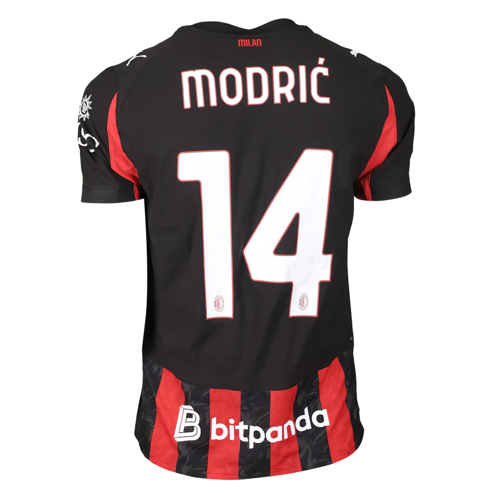 Luka Modrić AC Milan shirt