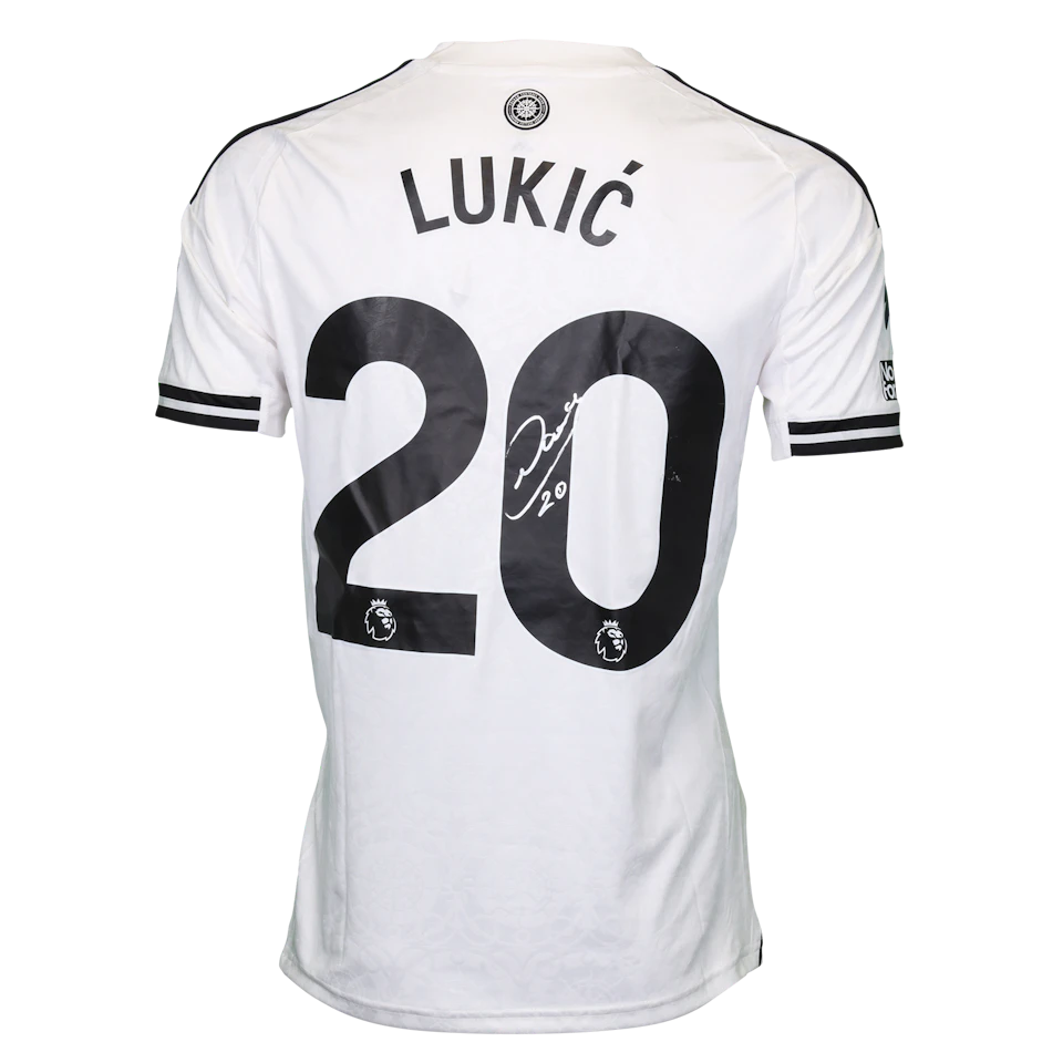 Saša Lukić Fulham shirt
