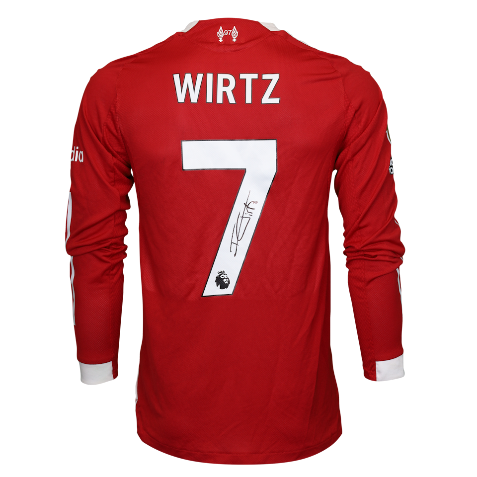 早い者勝ち　ラスト１つの商品　リバプール Wirtz 7番 シャツ　Mサイズ Florian Wirtz LFC Shirts & Souvenirs | Liverpool FC Online Store