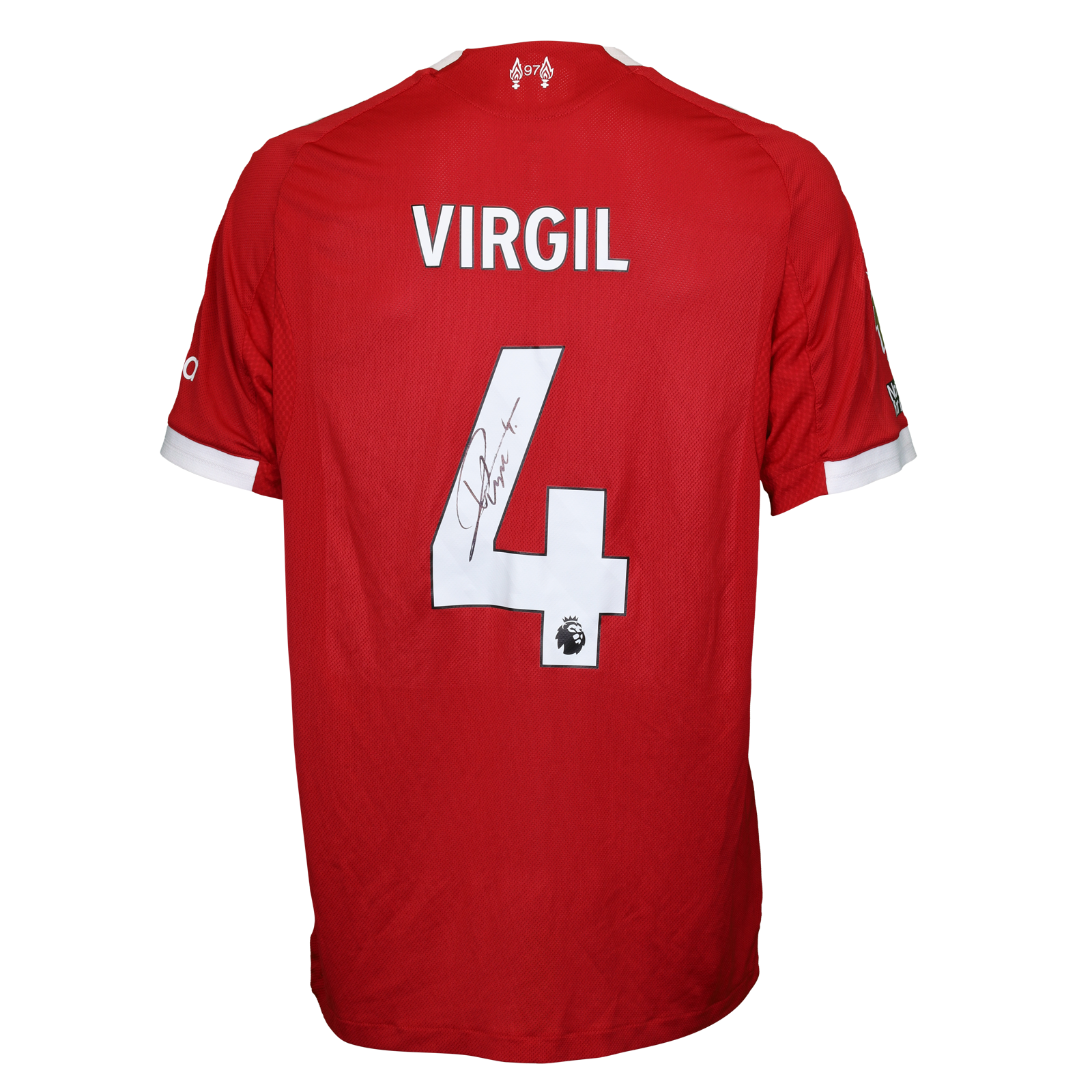 Shirt van Virgil van Dijk Liverpool