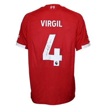 Virgil van Dijk Liverpool camisa.