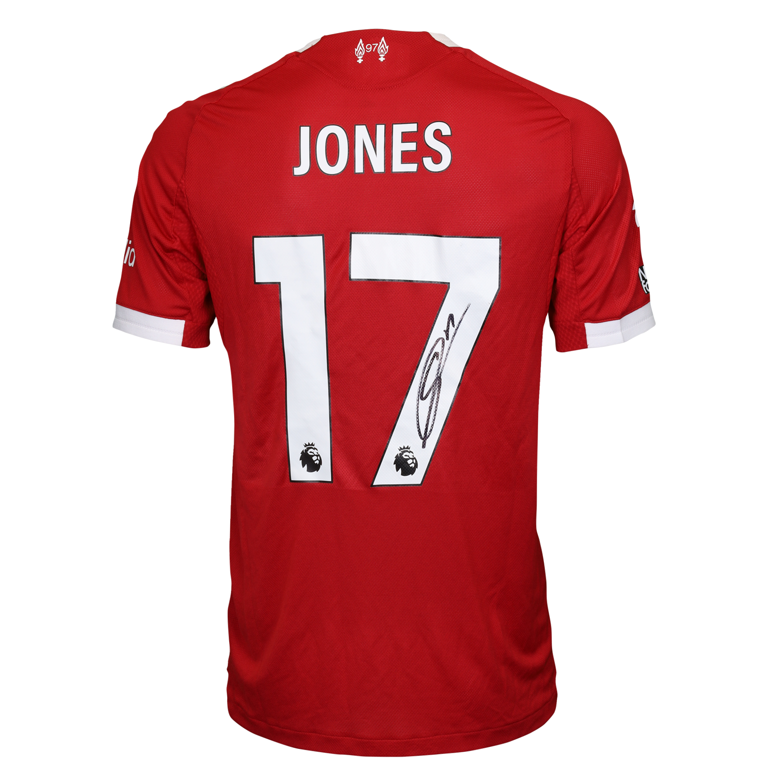Shirt van Curtis Jones Liverpool
