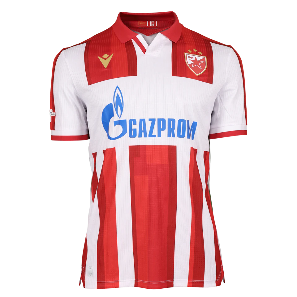 来自FK Crvena zvezda的Veljko Milosavljević球衣