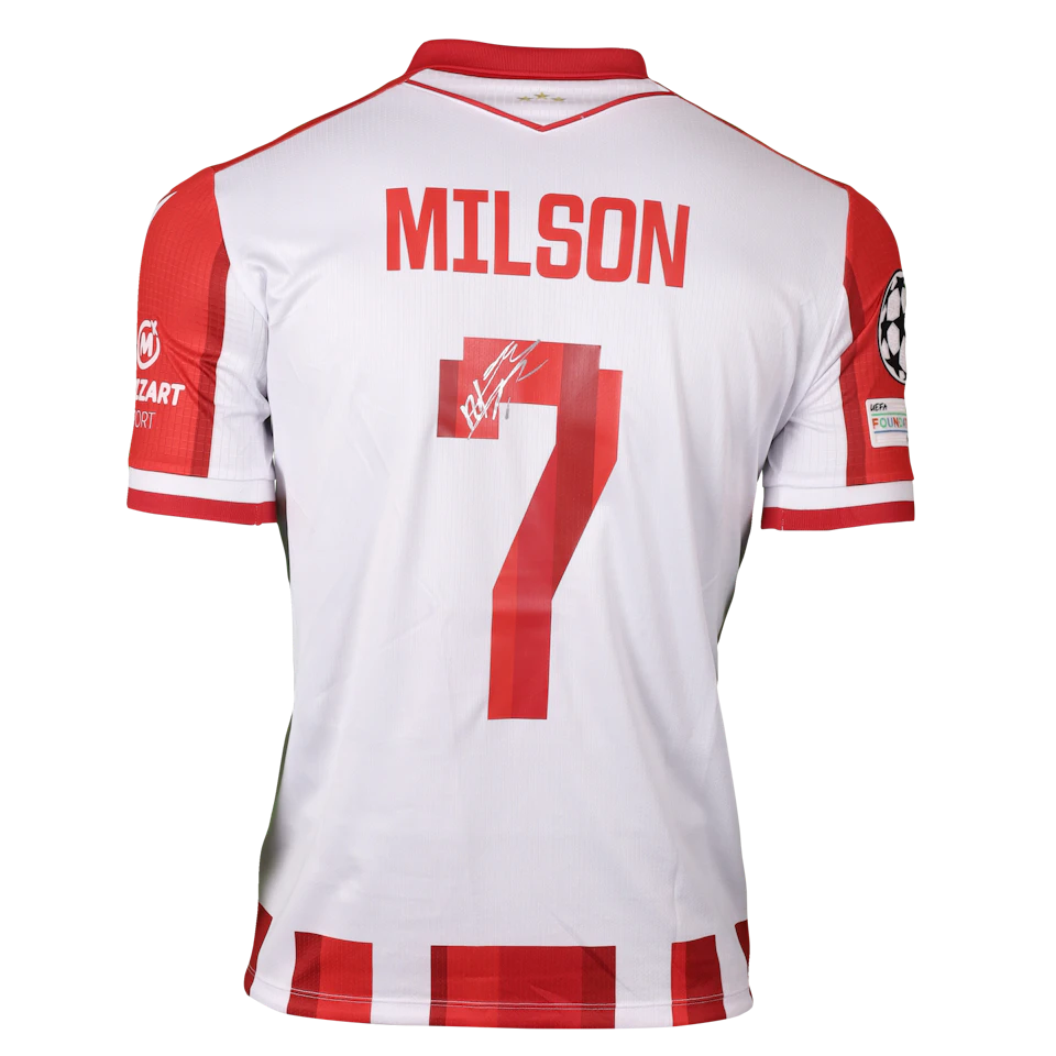 来自FK Crvena zvezda的Felicio Milson球衣