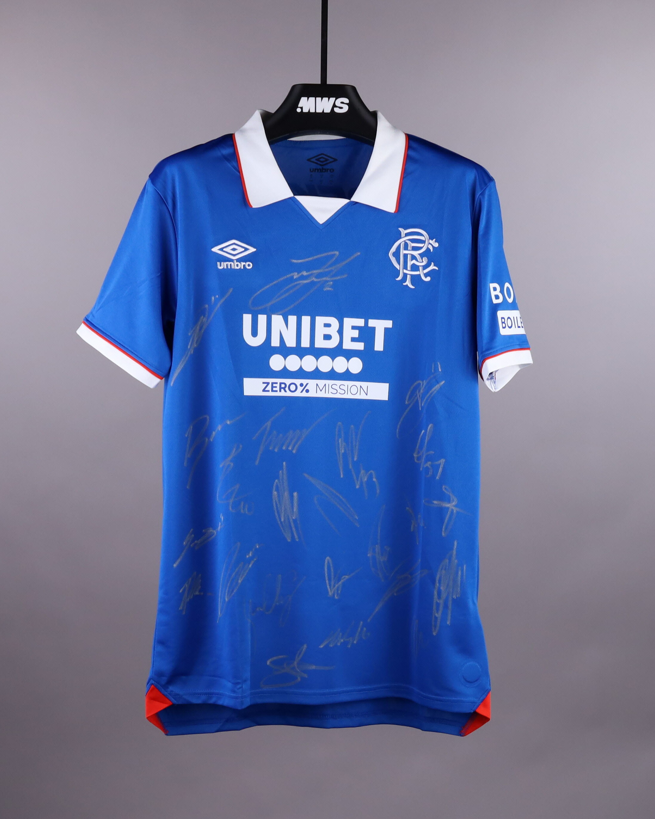 Official Rangers Soccer Game-Worn Jerseys Auctions - MatchWornShirt