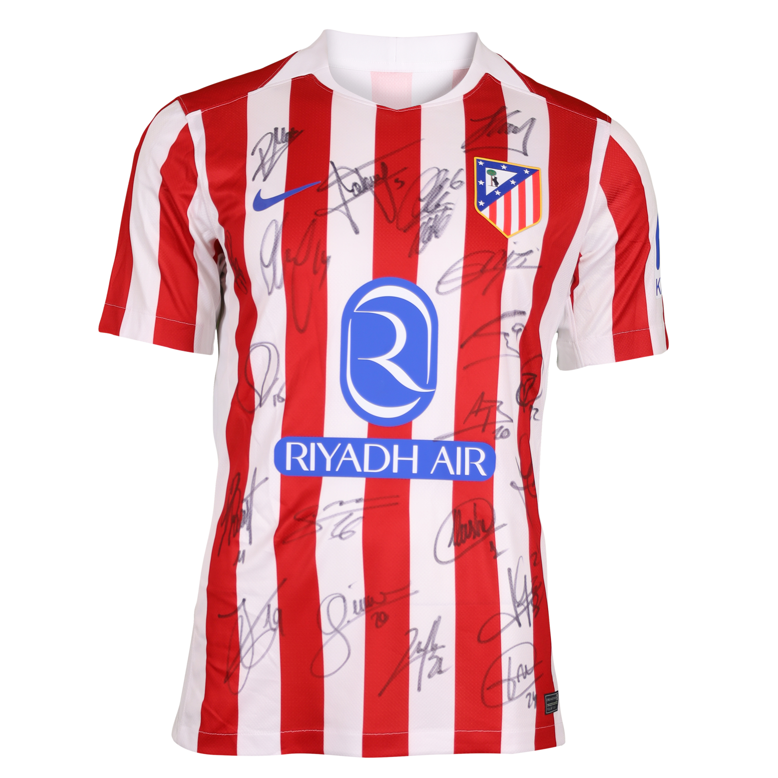 Squad Signed Shirt | Atlético de Madrid 