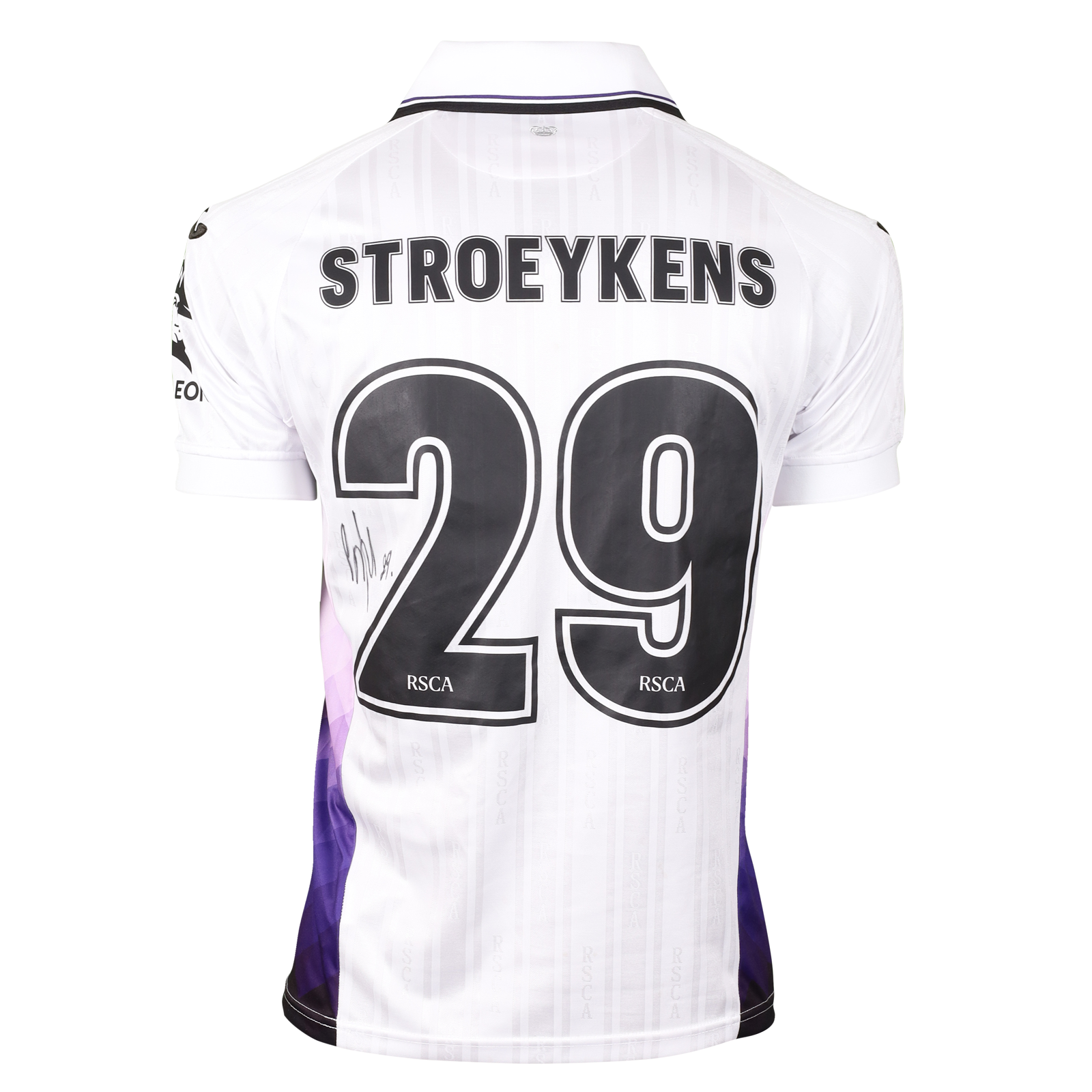 Mario Stroeykens RSC Anderlecht shirt