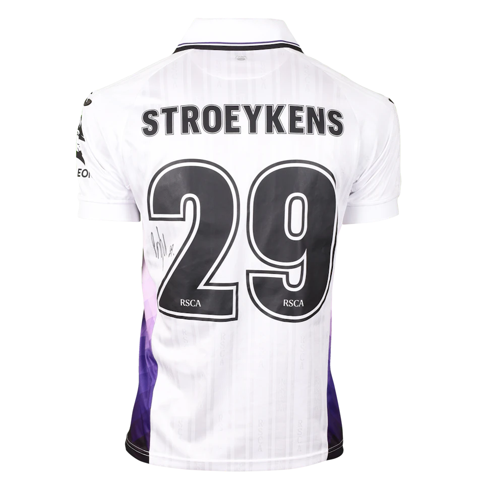 Mario Stroeykens RSC Anderlecht shirt