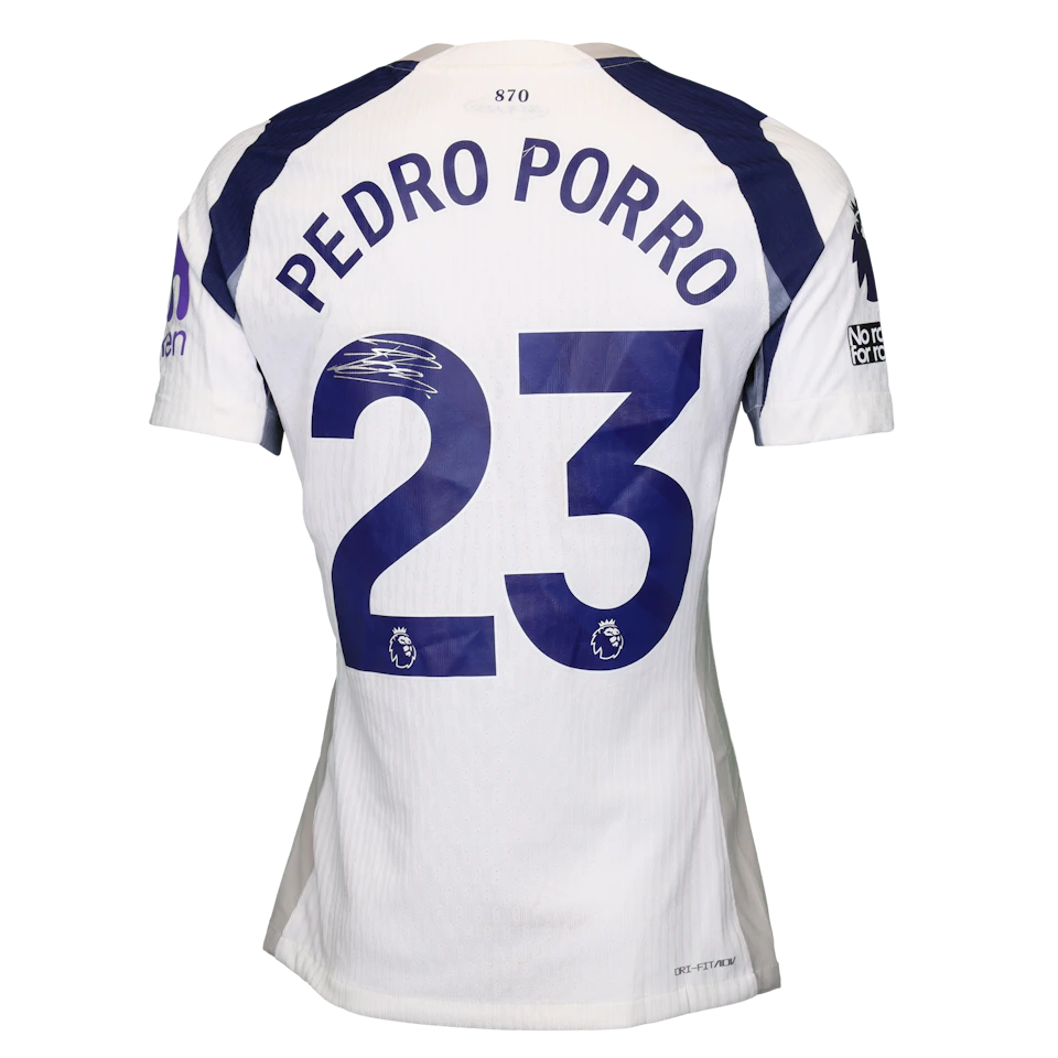 Pedro Porro Tottenham Hotspur shirt