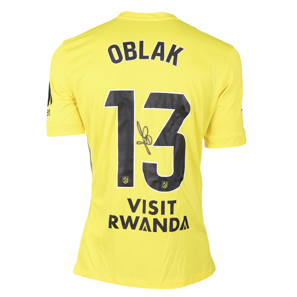 Camisola de Jan Oblak, Atlético de Madrid