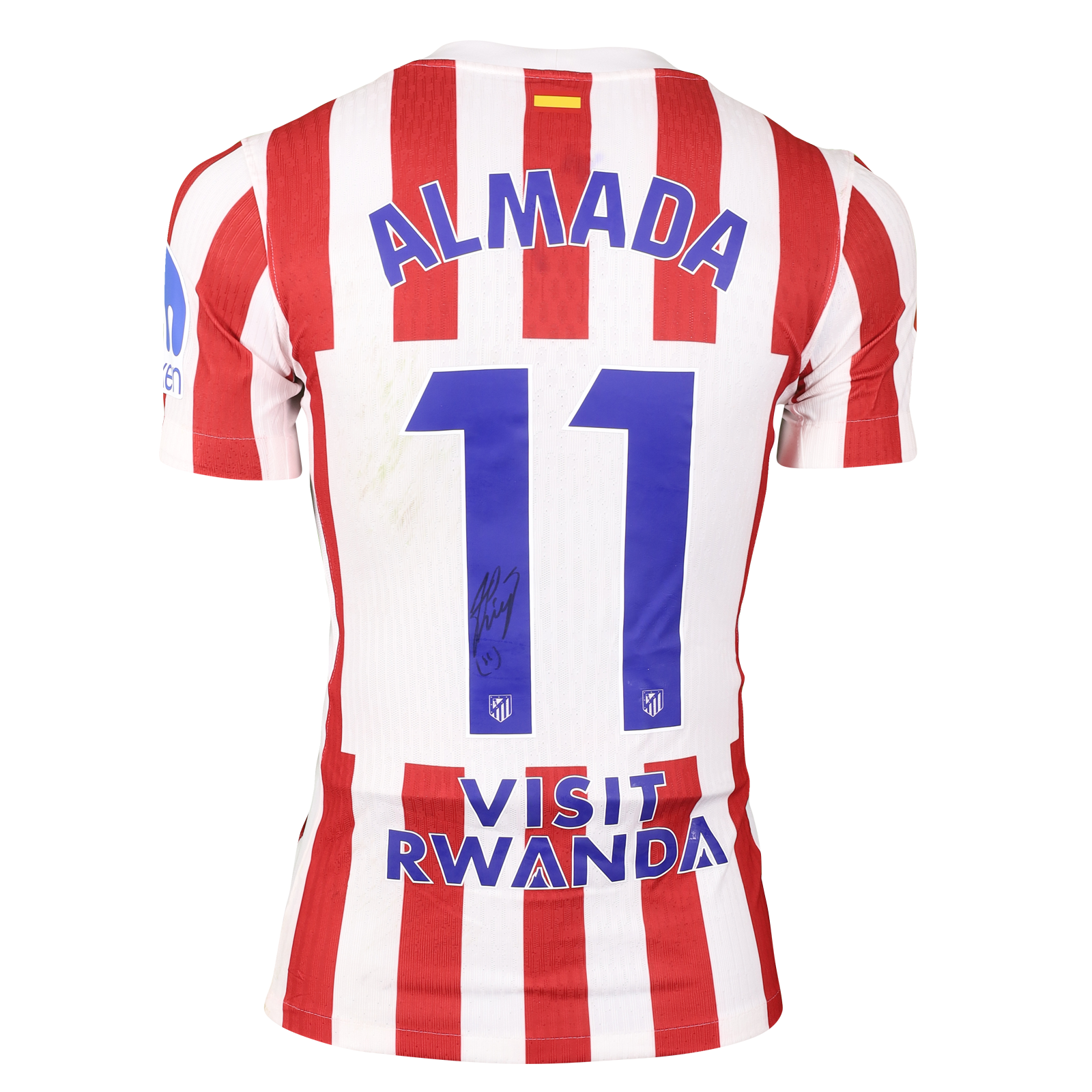 Thiago Almada Atlético de Madrid のシャツ