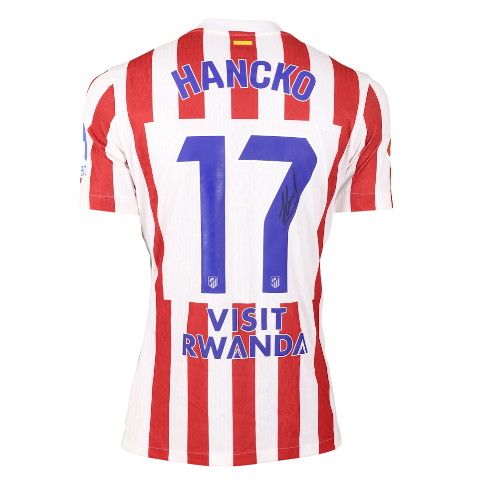 Atlético de Madrid-Trikot von Dávid Hancko