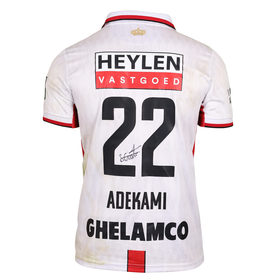 Farouck Adekami Royal Antwerp FC camisa.
