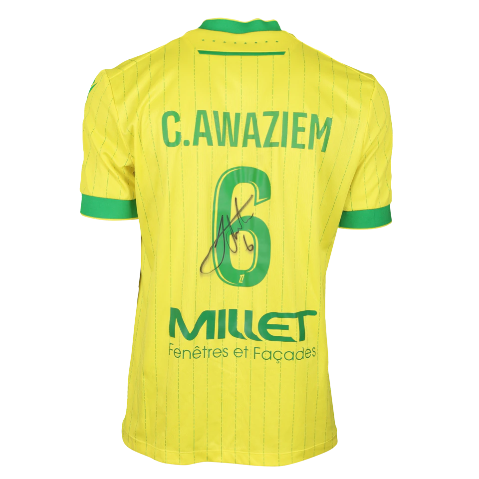Camisola de Chidozie Awaziem, FC Nantes