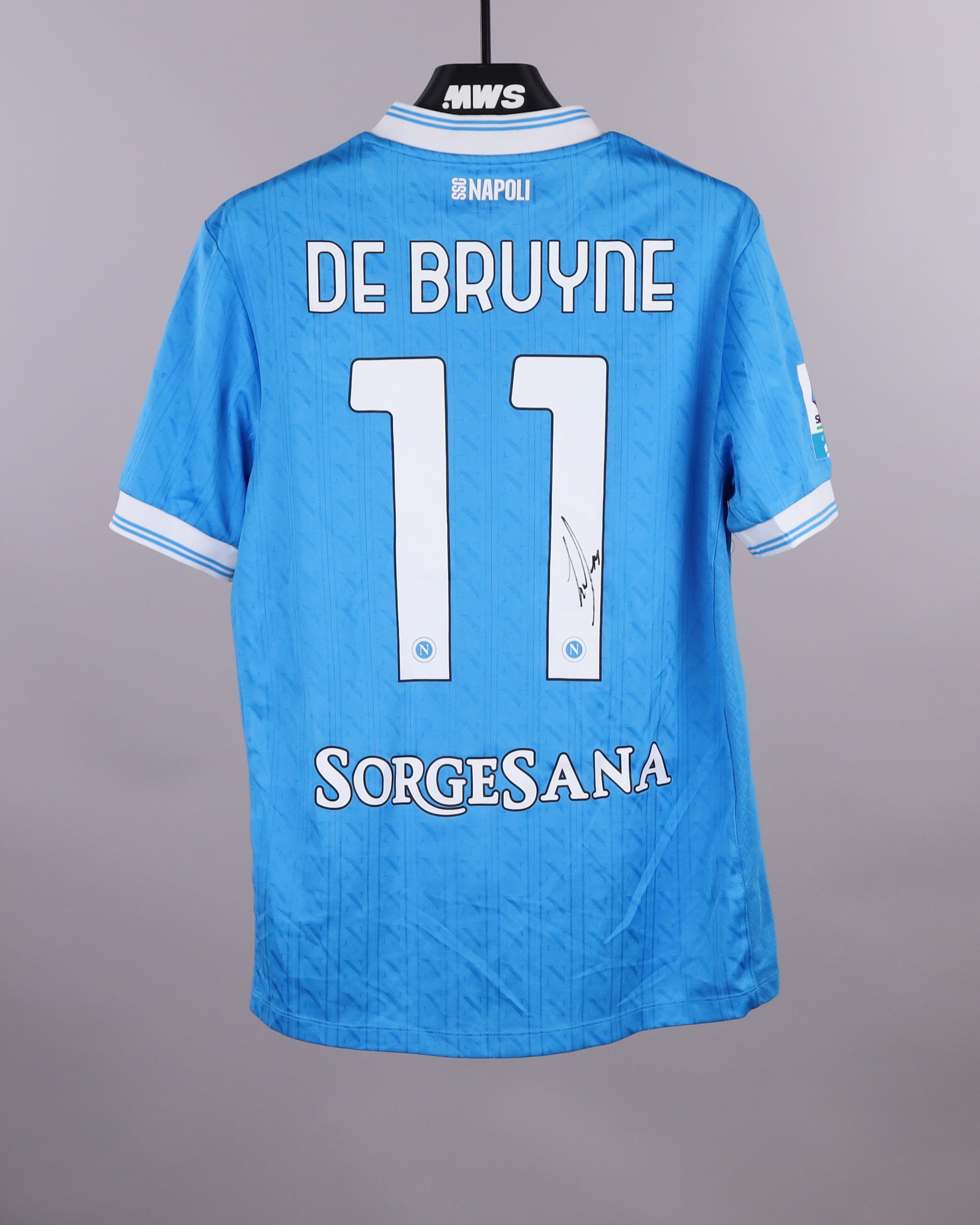 Kevin De Bruyne | Napoli - Cagliari Calcio | MatchWornShirt