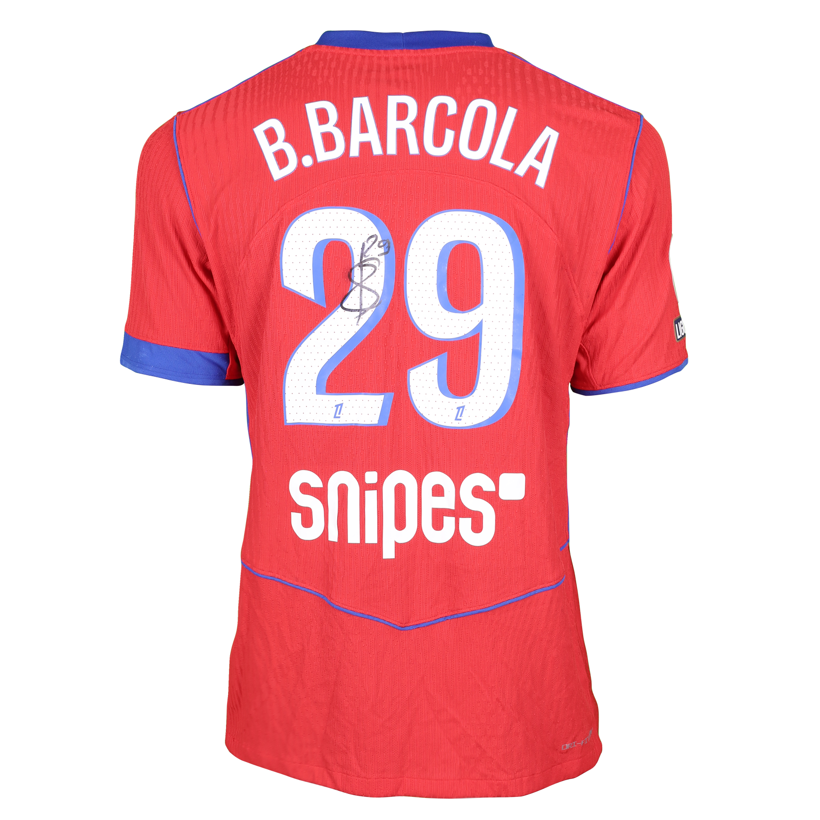 Bradley Barcola Paris Saint-Germain shirt