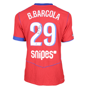 Paris Saint-Germain-Trikot von Bradley Barcola
