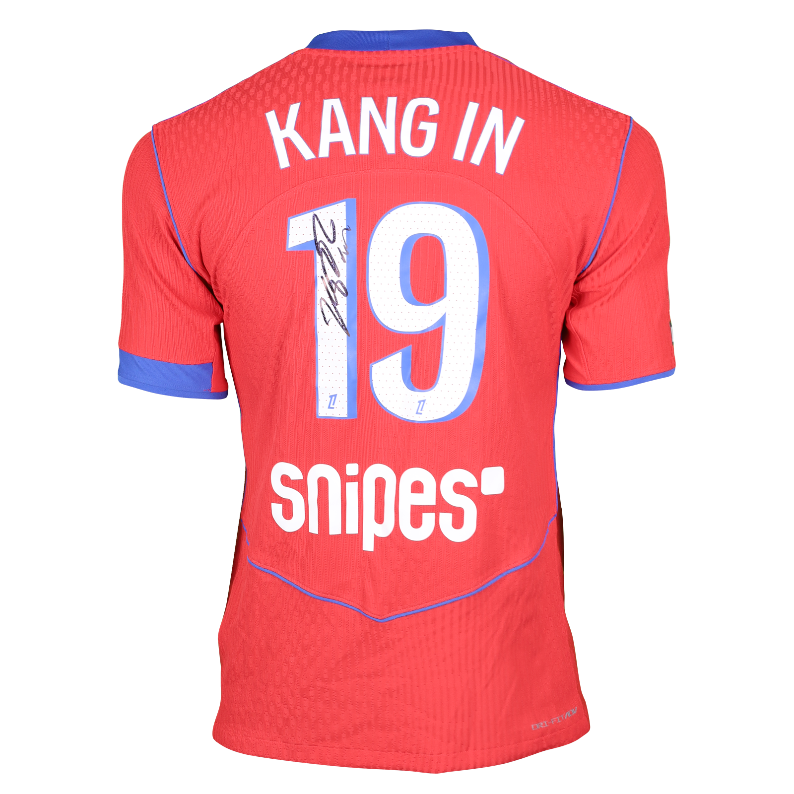 Kang-In Lee 이강인 Paris Saint-Germain shirt