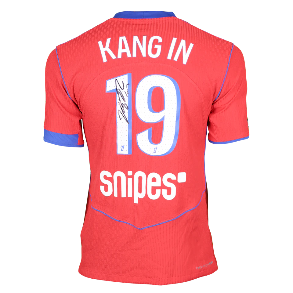 Kang-In Lee 이강인 Paris Saint-Germain shirt