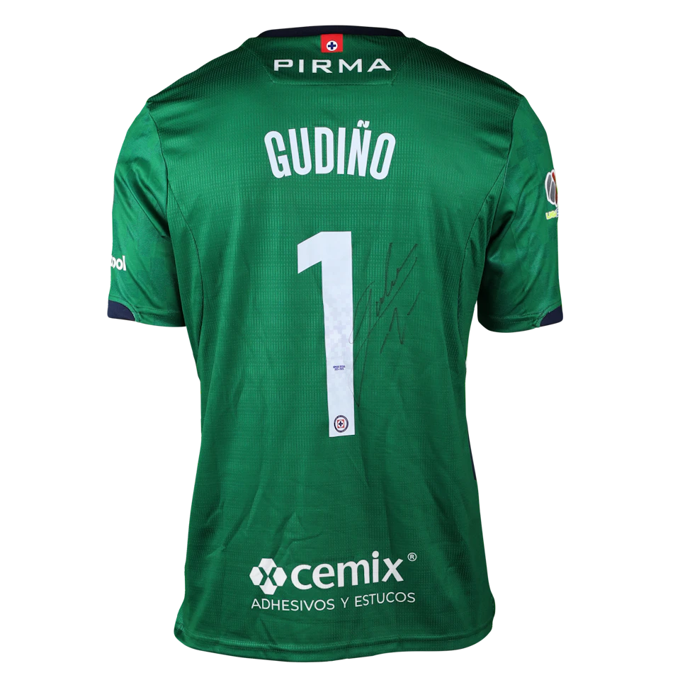 Andrés Gudiño Cruz Azul jersey