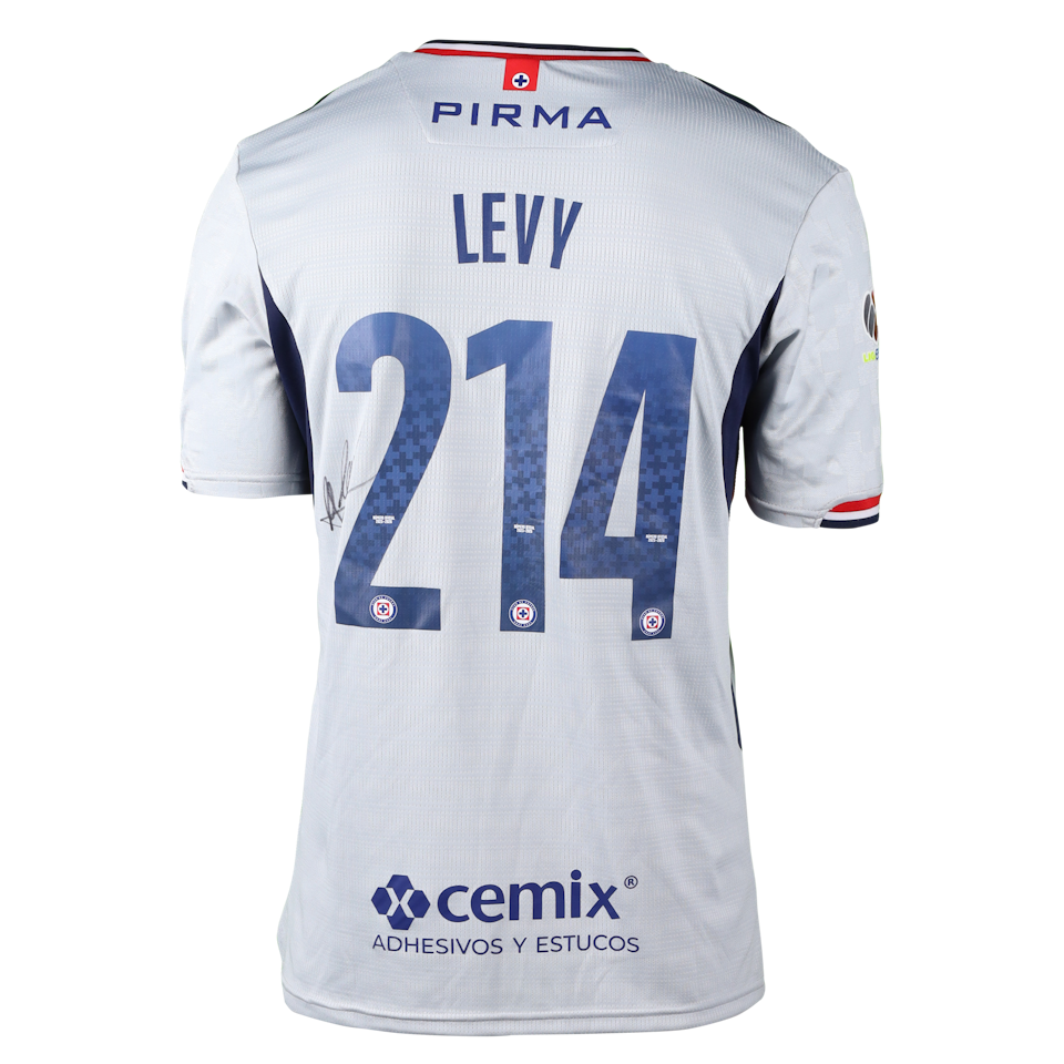 Mateo Levy Cruz Azul jersey