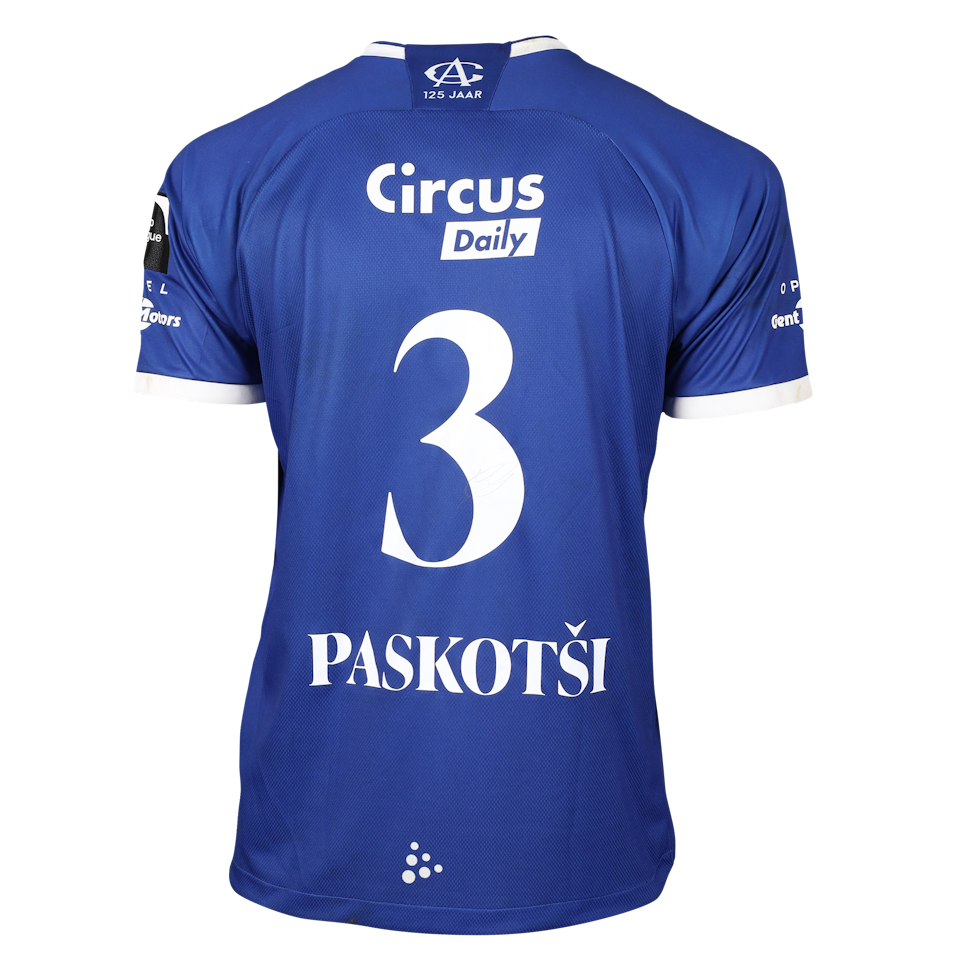 Shirt van Maksim Paskotši KAA Gent