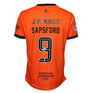 Zachary Sapsford Dundee United のシャツ