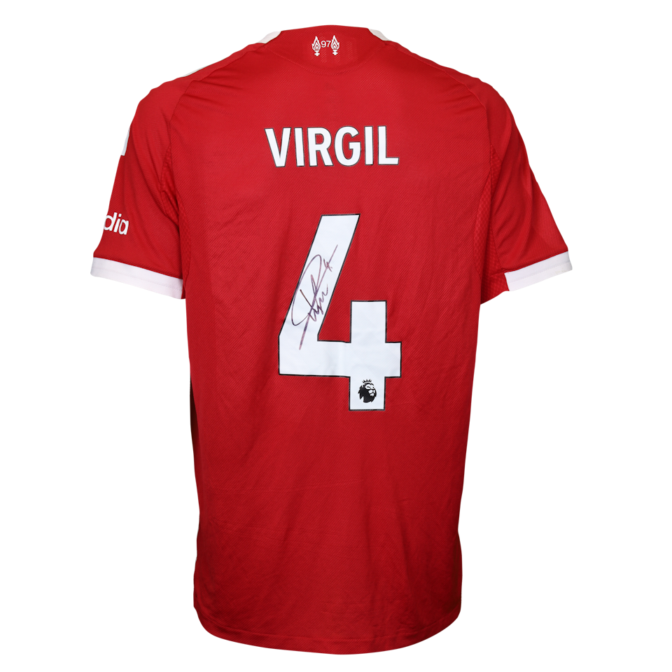 Virgil van Dijk Liverpool shirt
