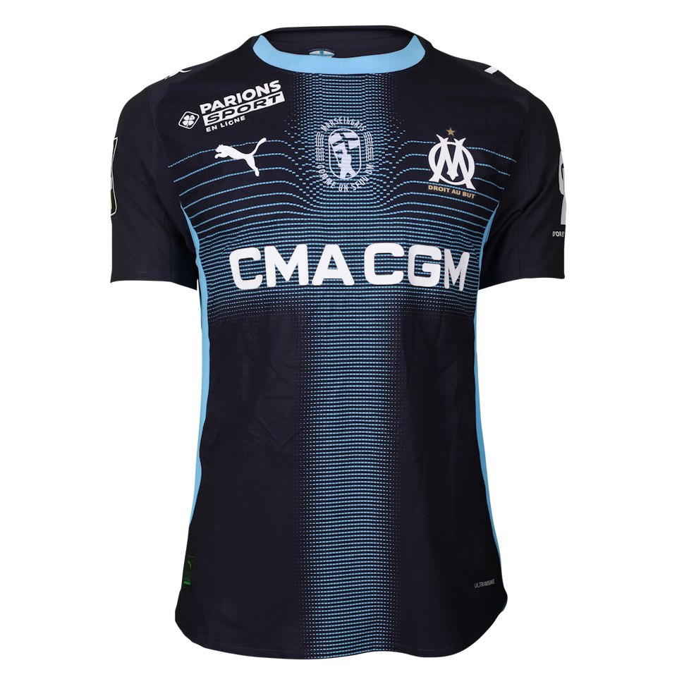 Timothy Weah Olympique de Marseille jersey