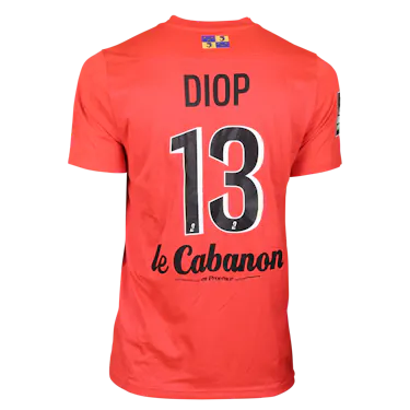 来自Grenoble Foot 38的Mamadou Diop球衣