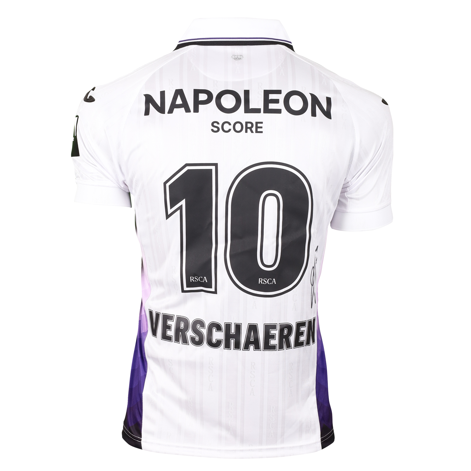 Yari Verschaeren RSC Anderlecht shirt