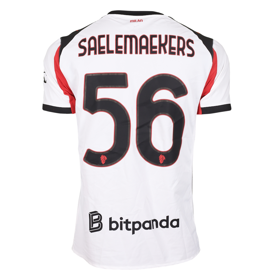 Alexis Saelemaekers AC Milan jersey