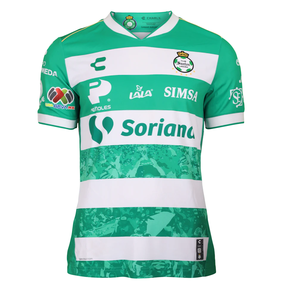 Emmanuel Ricardo Echeverría Mata Santos Laguna jersey