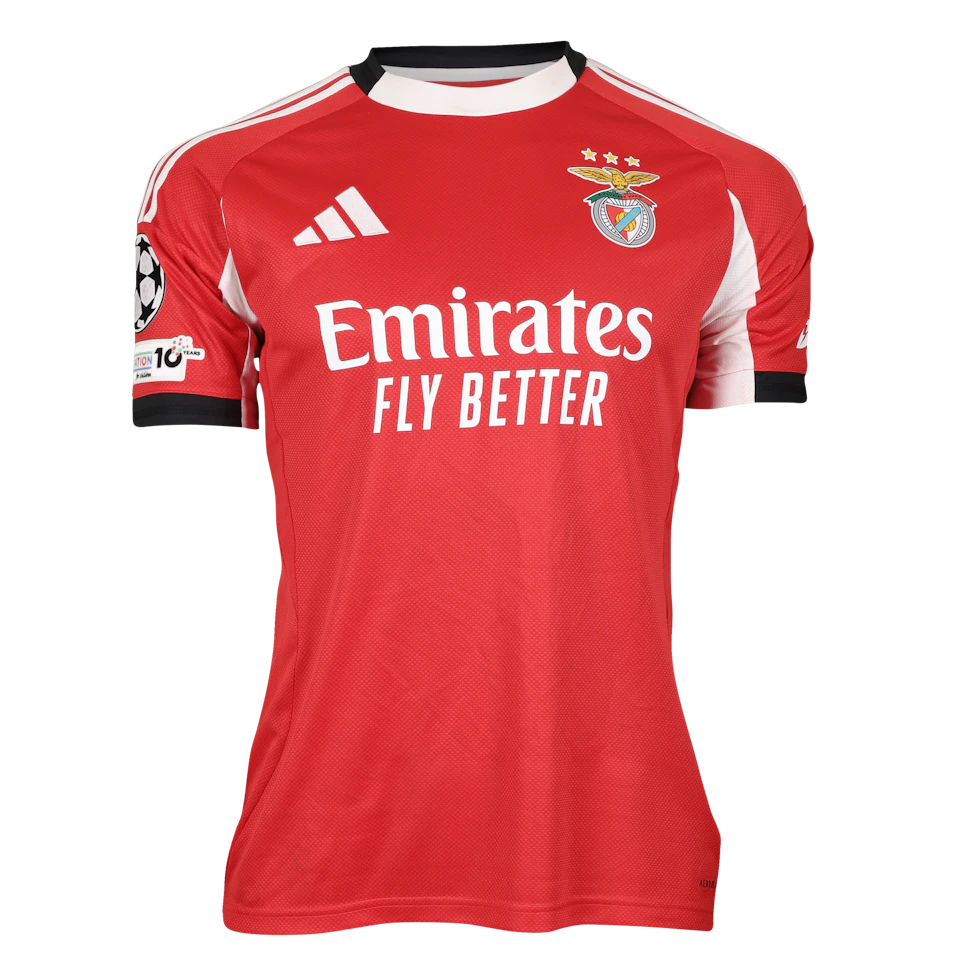 来自SL Benfica的Leandro Barreiro Martins球衣