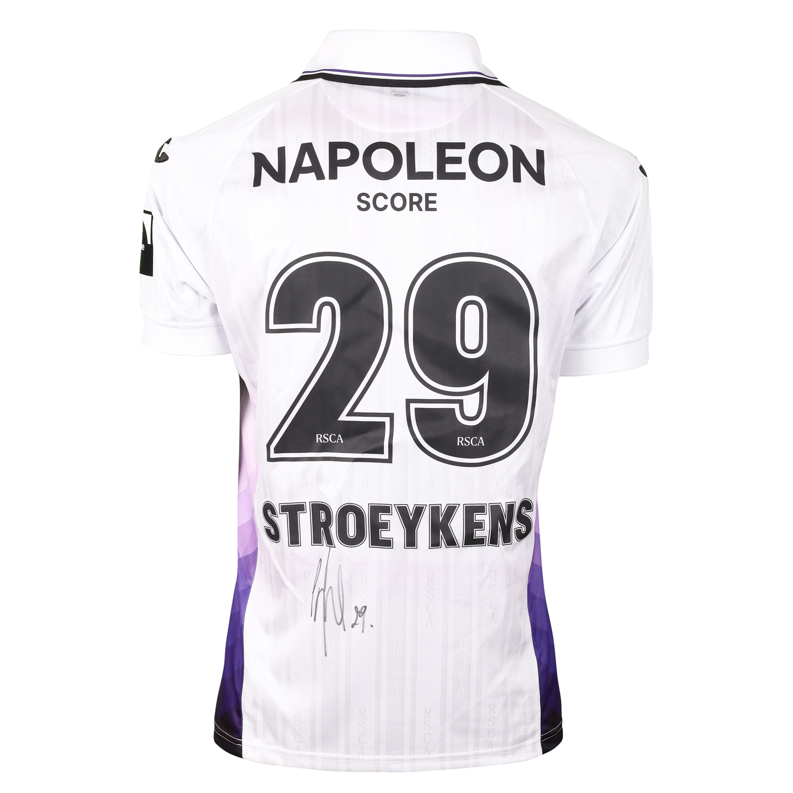 Mario Stroeykens RSC Anderlecht shirt