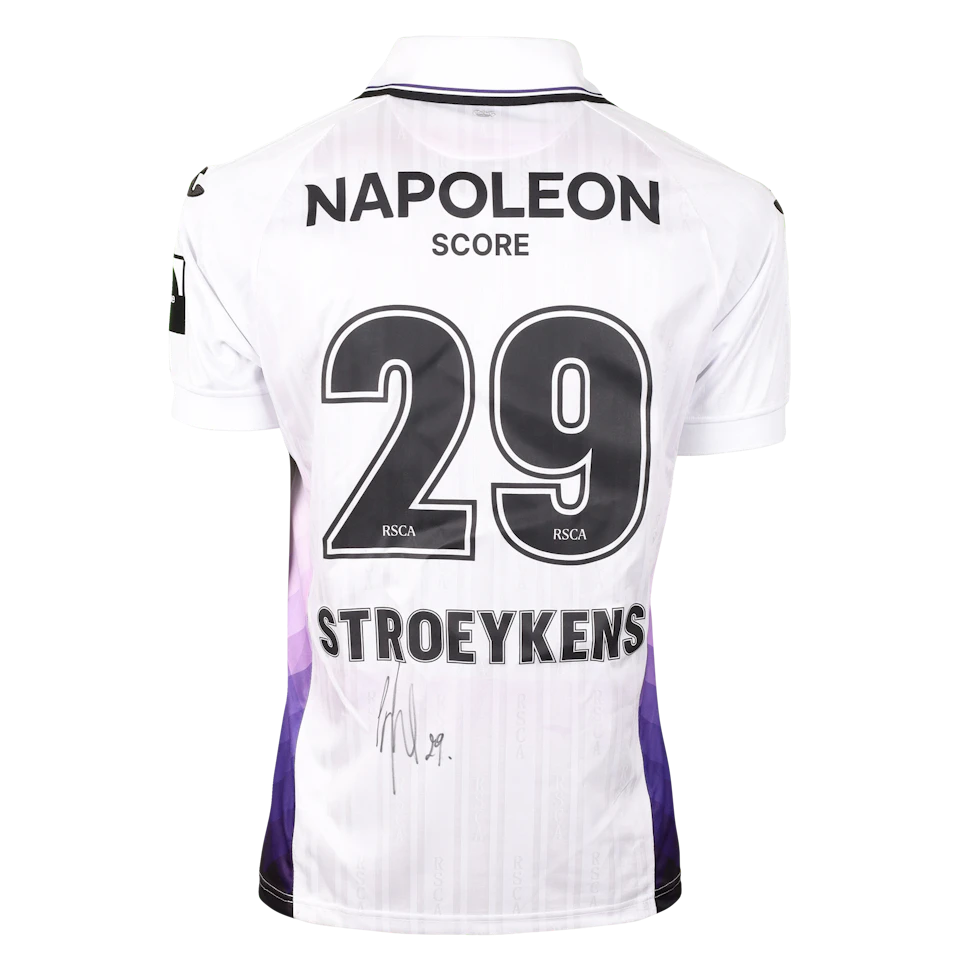 Mario Stroeykens RSC Anderlecht shirt