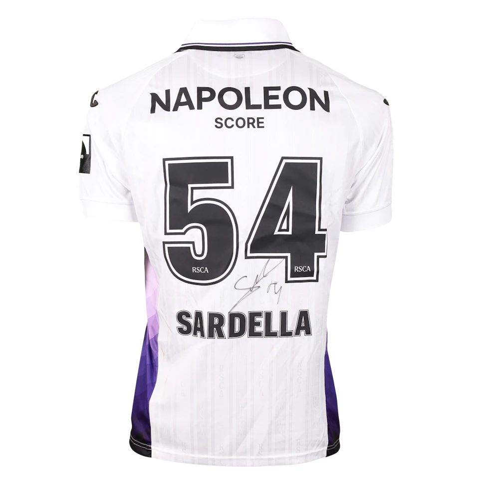 Killian Sardella RSC Anderlecht shirt