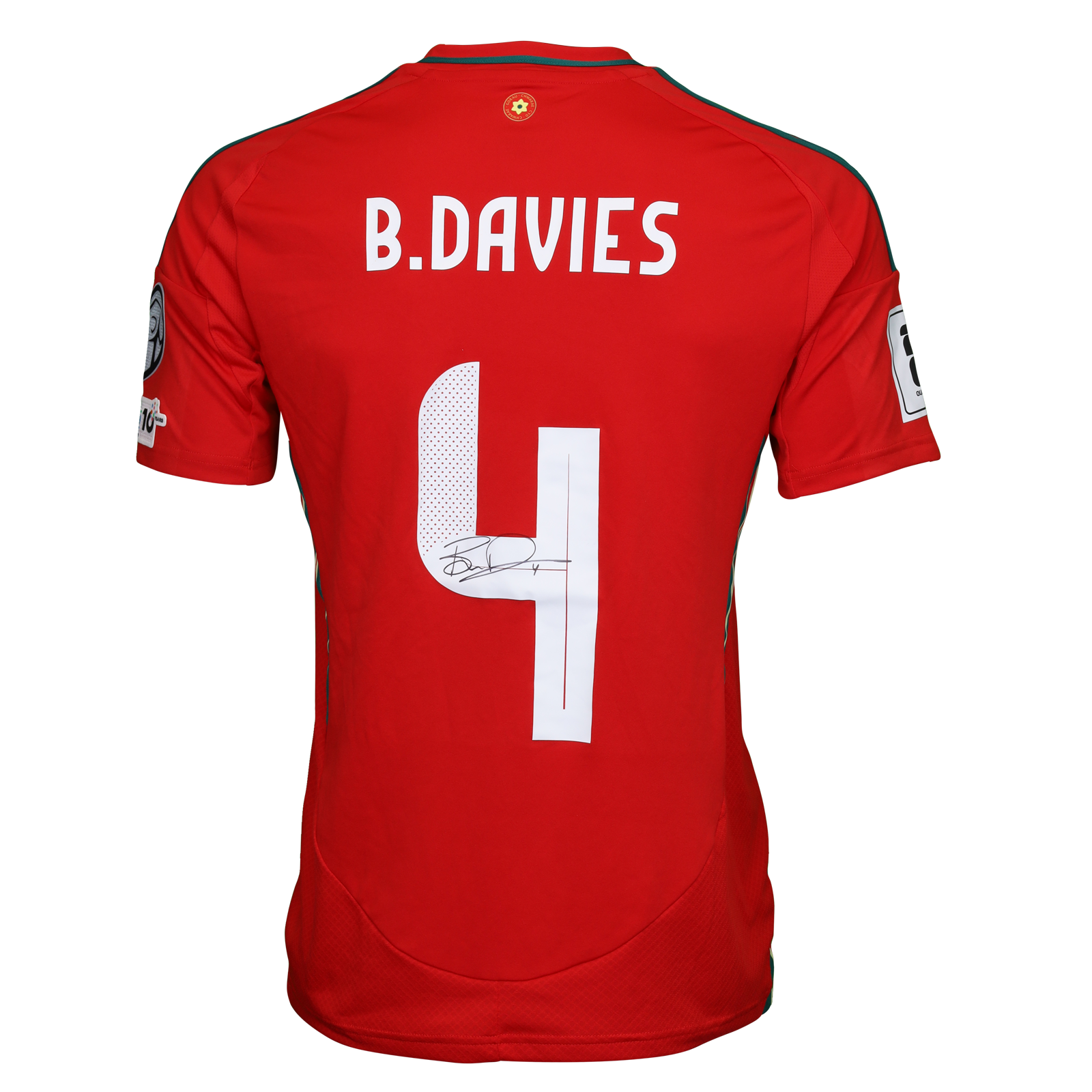 Ben Davies Wales shirt