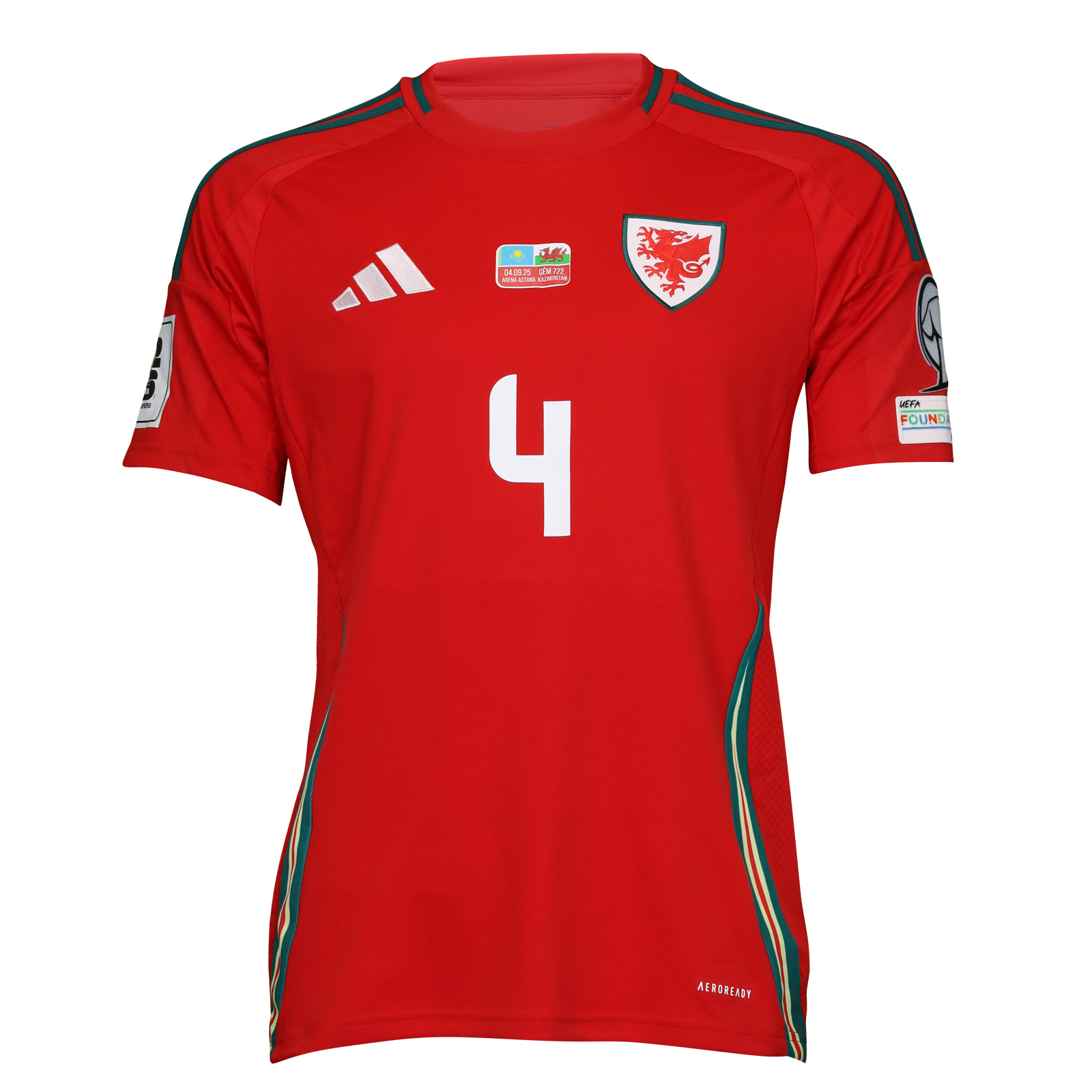 Ben Davies Wales shirt