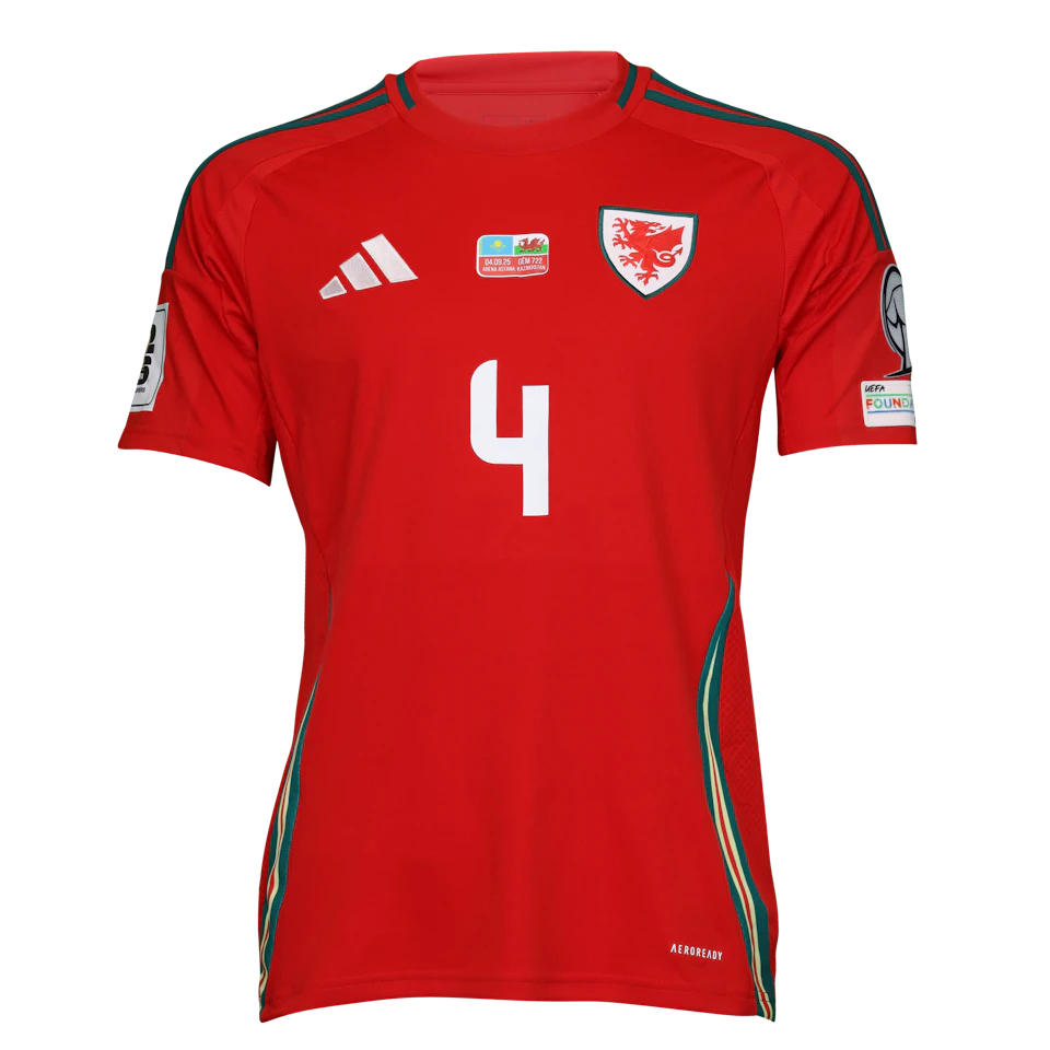 Ben Davies Wales shirt