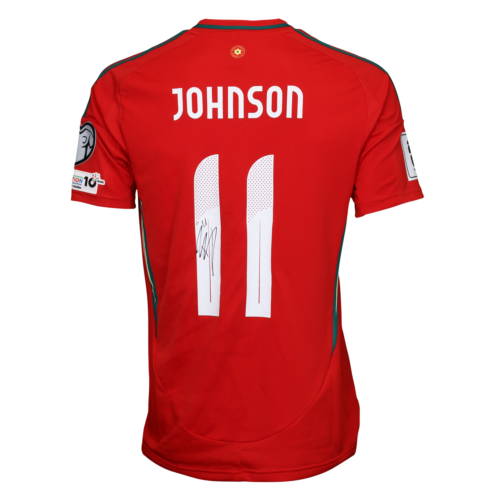 Brennan Johnson Wales shirt