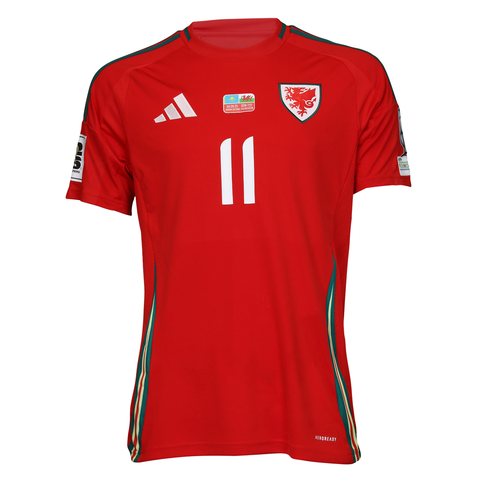 Brennan Johnson Wales shirt