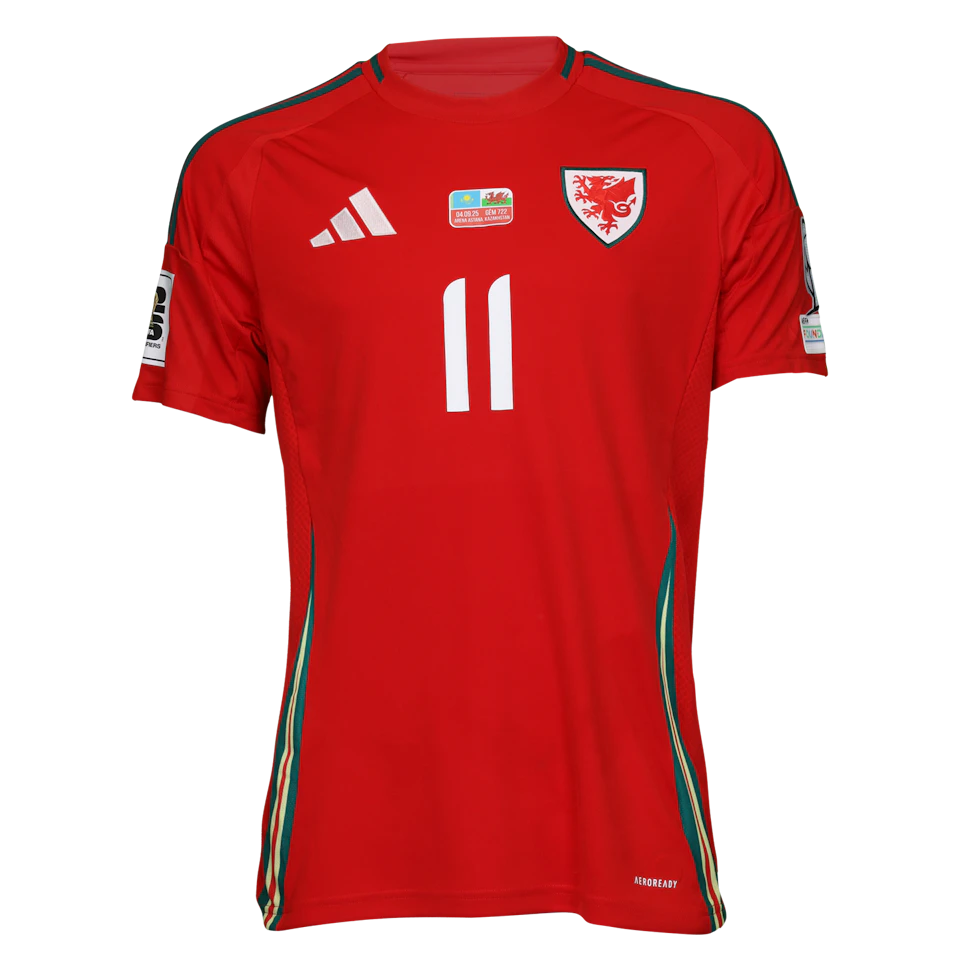 Brennan Johnson Wales shirt