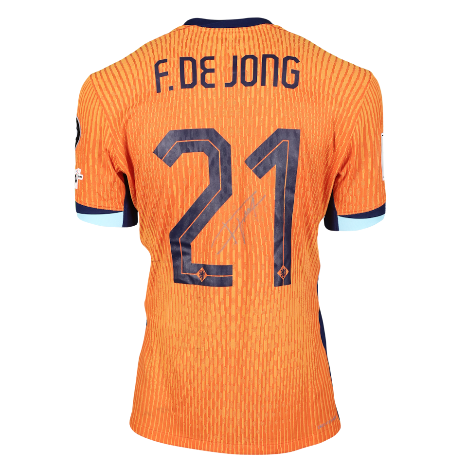Camisola de Frenkie de Jong, Netherlands