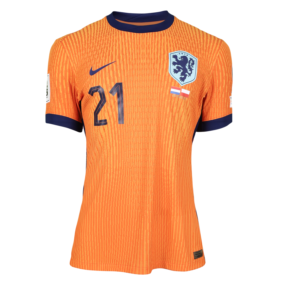 Camisola de Frenkie de Jong, Netherlands