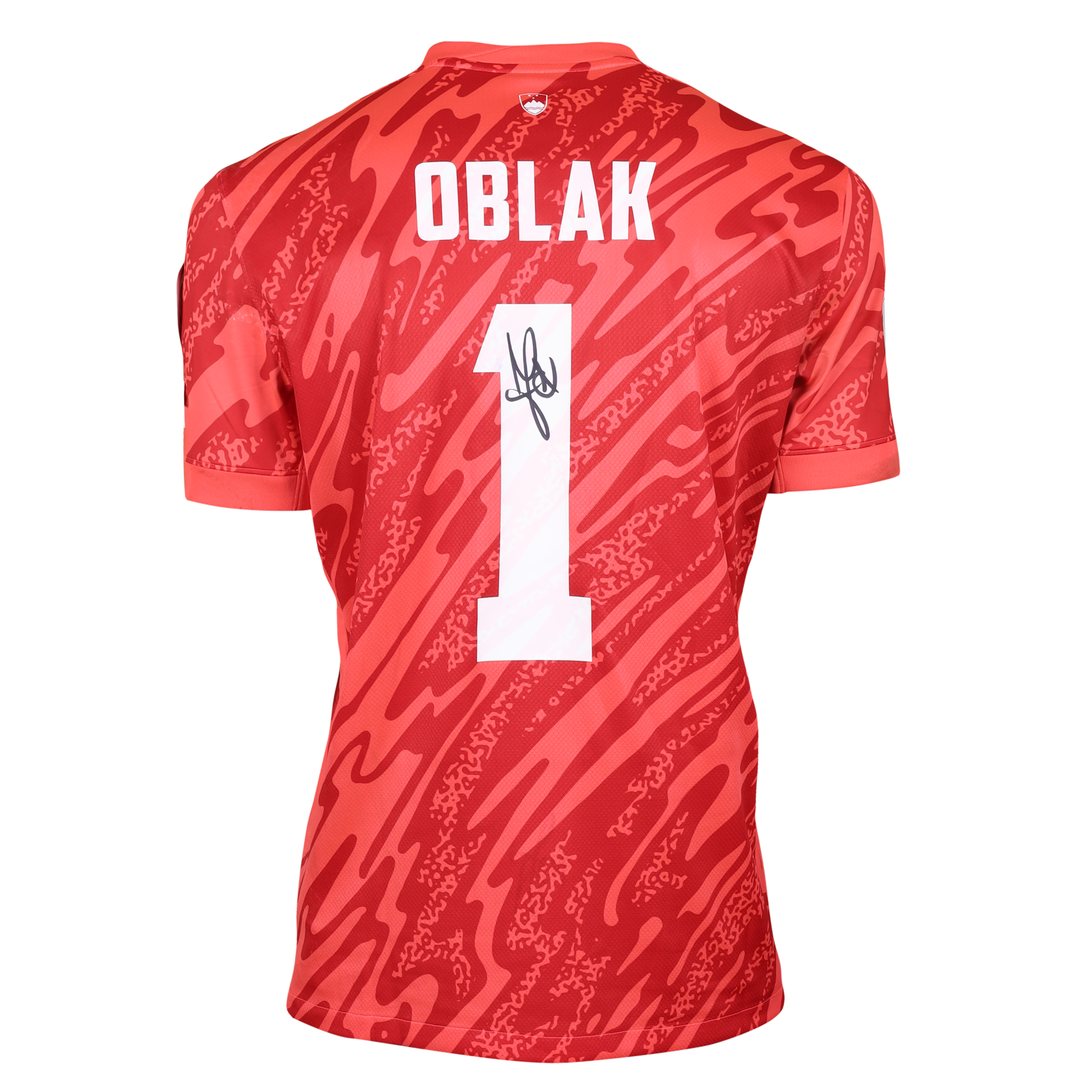 Jan Oblak | Slovenia - Sweden | MatchWornShirt