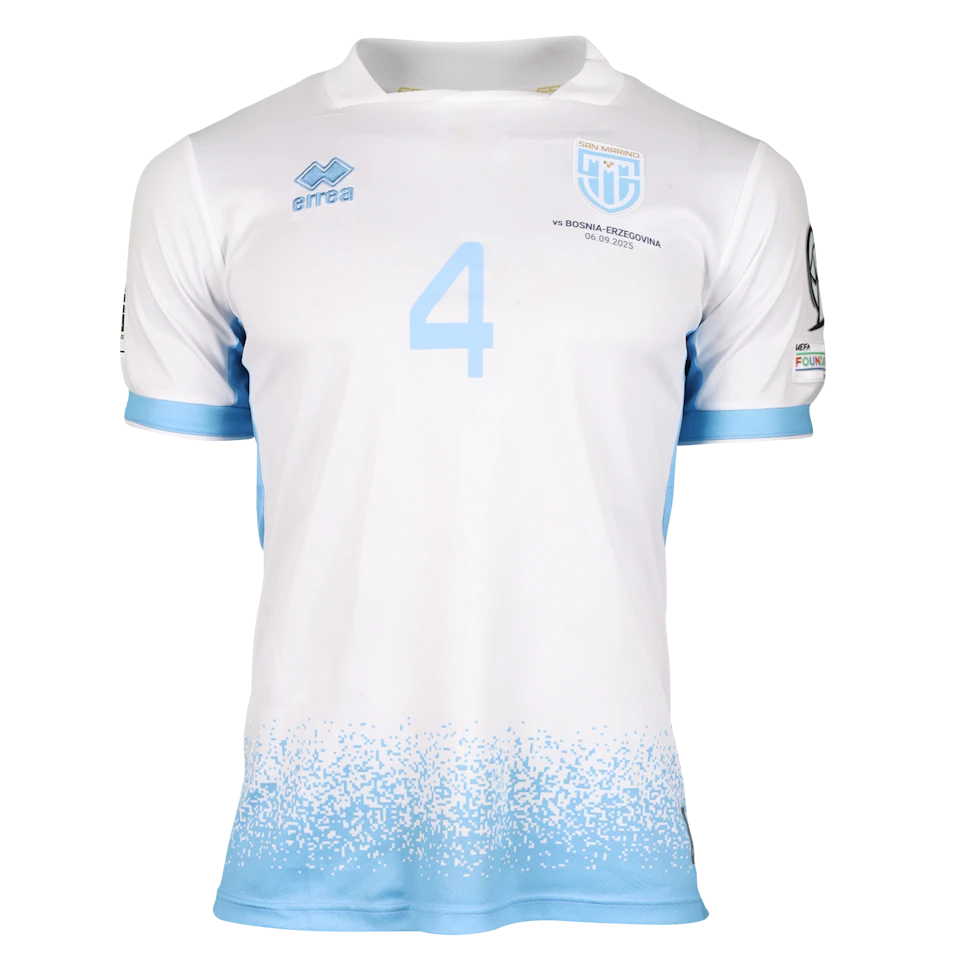 Maglia di Filippo Fabbri (San Marino)