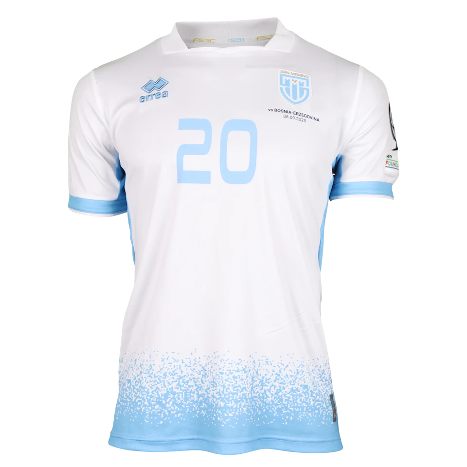Nicko Sensoli San Marino jersey