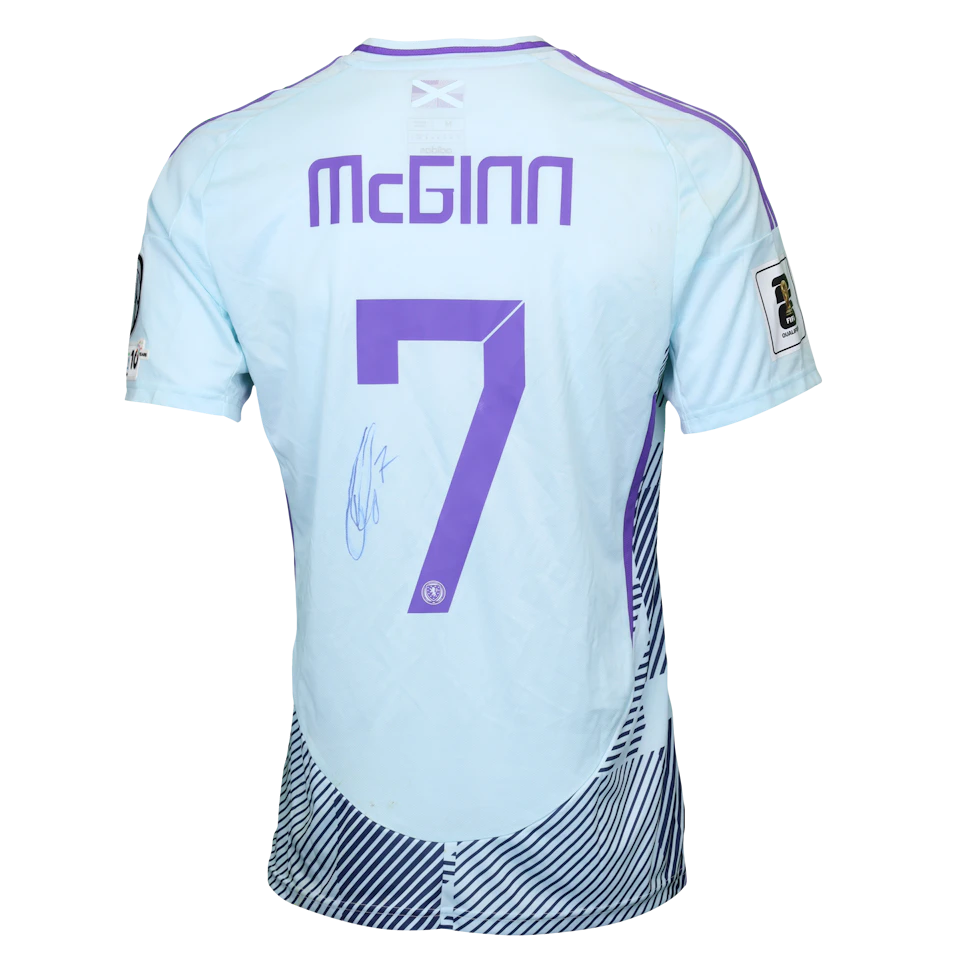 John McGinn Scotland jersey