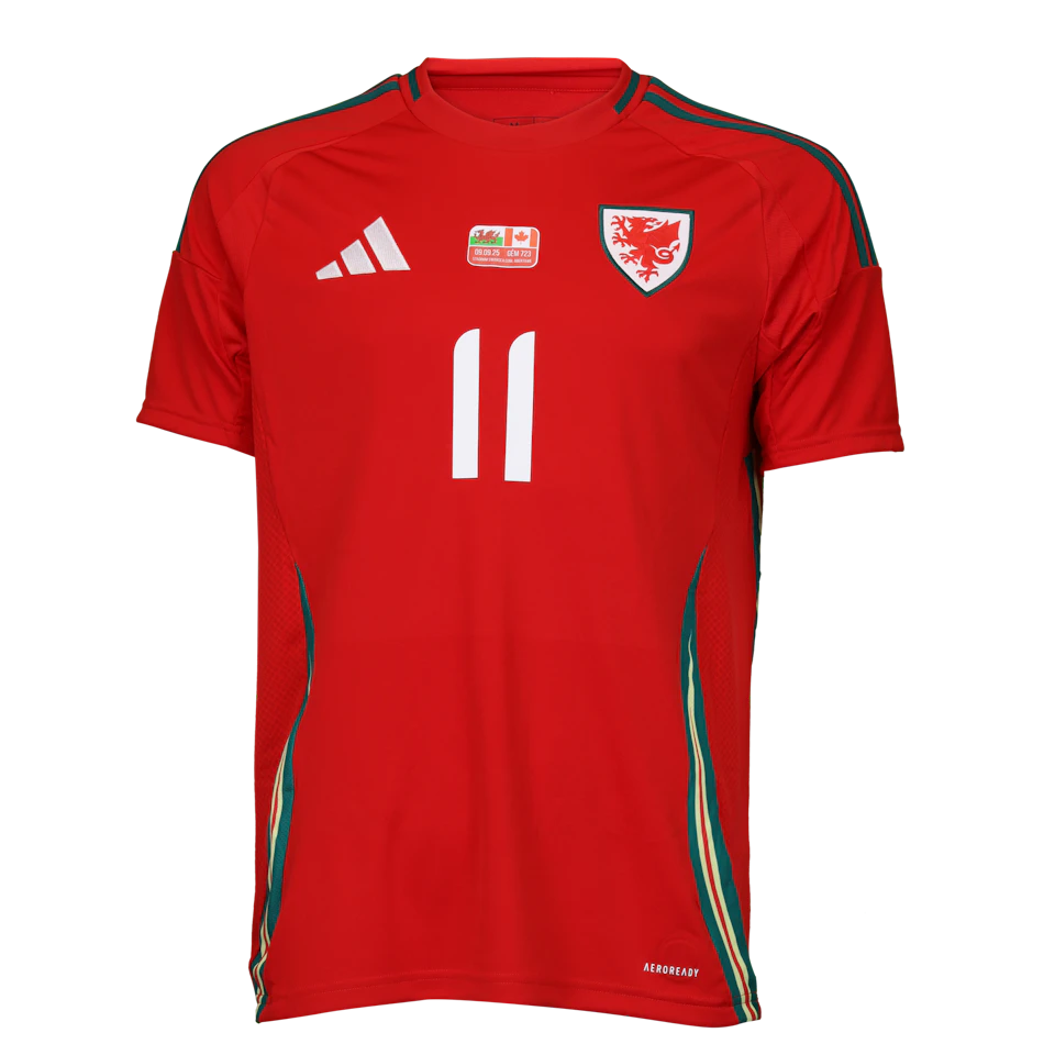 Brennan Johnson Wales shirt